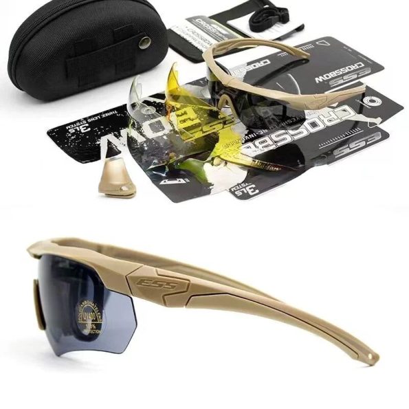 ESS Crossbow 3 Interchangeable lenses Tactical Glasses