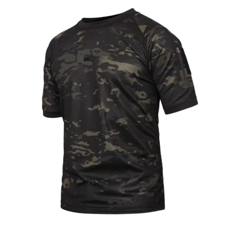 Outdoor Short Sleeve Round Neck T-Shirt