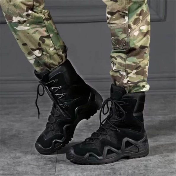 Lowa Desert Waterproof Outdoor High Top Tactical Boots - CP