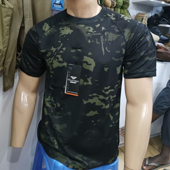 Outdoor Short Sleeve Round Neck T-Shirt