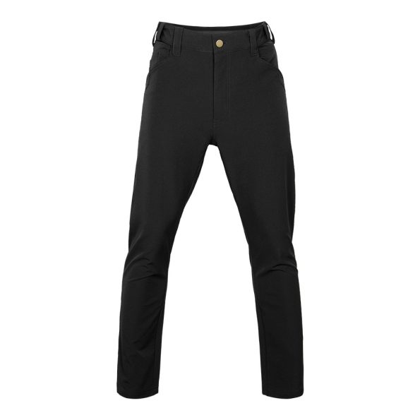 High Quality Spandex Tactical Custom Loose Fit Men Cargo jogger Pants - Black