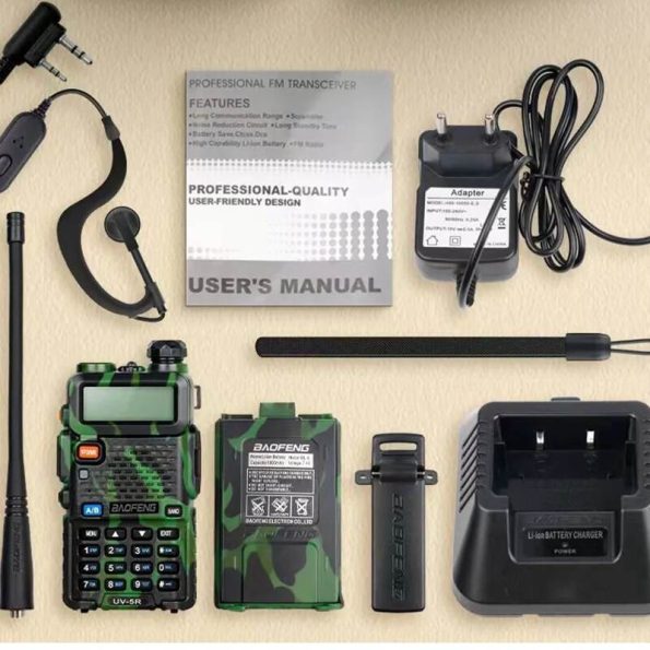 1 Pc BAOFENG UV-5RHP Dual Band Handheld High Power Radio