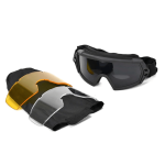 3 Lens Tactical Goggles CS Safe Protection