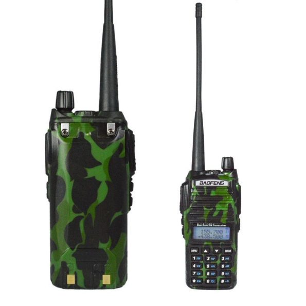 1 Pcs Baofeng UV-82 Dual PTT 8W Portable Radio Walkie Talkie