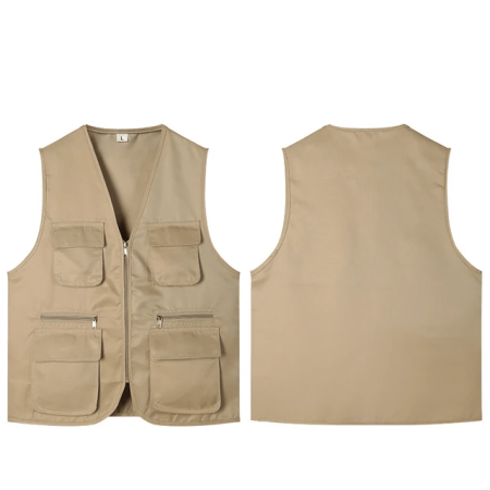 Lightweight Multi-Pocket Outdoor Utility Vest