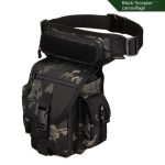 Drop Leg Bag Waist Thigh Fanny Pack Pouch Black Camo