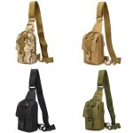 Tactical Molle Small Chest Pack Single Sling Shoulder Crossbody Bag