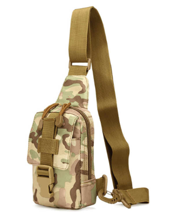 Tactical Molle Small Chest Pack Single Sling Shoulder Crossbody Bag