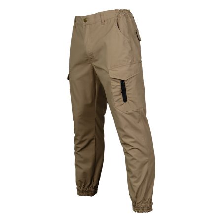 High-Performance Tactical Cargo Slim Fit Pants (Brown)