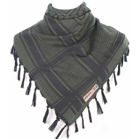 511 Tactical Desert Shemagh – Green Head Wrap, Shawl, Scarf & Face Mask
