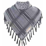 511 Tactical Desert Shemagh – Grey Scarf, Head Wrap, Shawl & Face Mask"