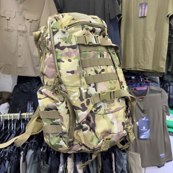 Ultimate Brown Tactical Backpack – 45L Rugged Outdoor Rucksack