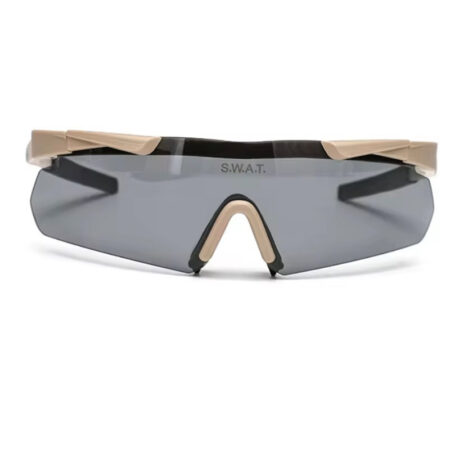 Anti Impact Sports Tactical Glasses Khaki – Vision That Adapts to Every Activity