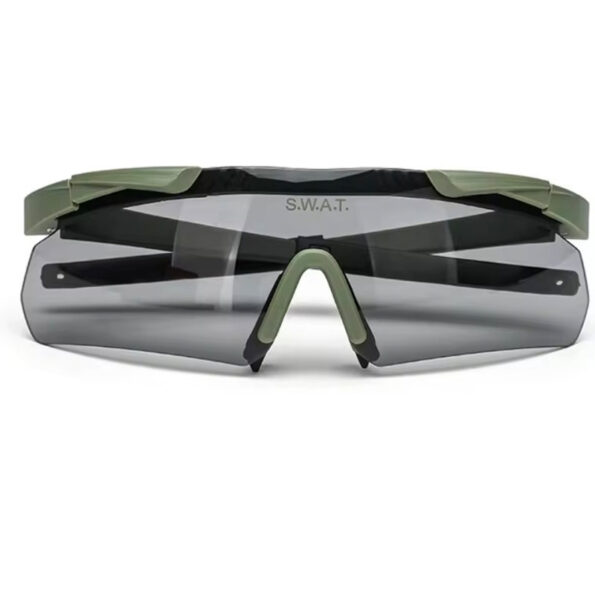 Anti Impact Sports Tactical Glasses Green – Vision That Adapts to Every Activity