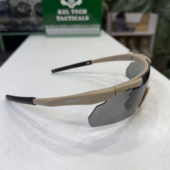 Anti Impact Sports Tactical Glasses Khaki – Vision That Adapts to Every Activity