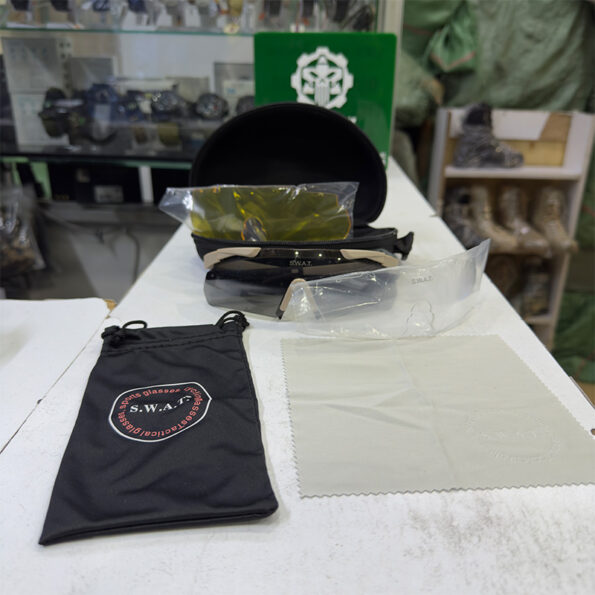 Anti Impact Sports Tactical Glasses Khaki – Vision That Adapts to Every Activity