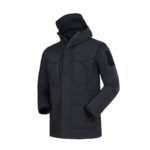 Outdoor Tactical Parka Field Black Jacket – Unstoppable All-Weather Field Gear