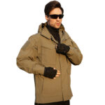 Outdoor Tactical Parka Field Brown Jacket | Rugged Outdoor & Utility Wear