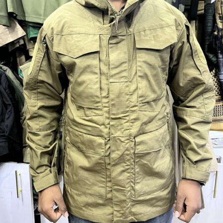 Outdoor Tactical Parka Field Brown Jacket | Rugged Outdoor & Utility Wear