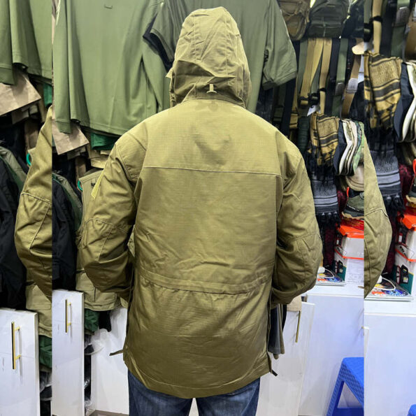 Outdoor Tactical Parka Field Brown Jacket | Rugged Outdoor & Utility Wear
