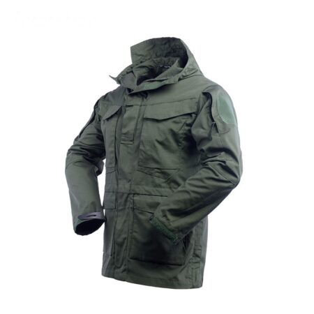 Outdoor Tactical Parka Field Olive Green Jacket | Rugged Outdoor & Utility Wear