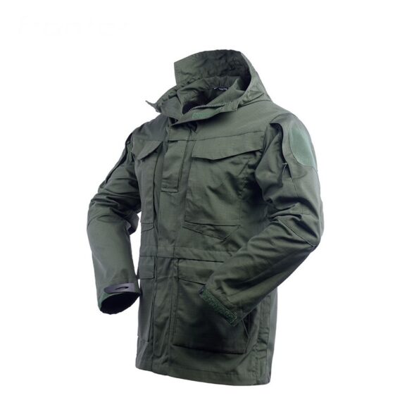Outdoor Tactical Parka Field Olive Green Jacket | Rugged Outdoor & Utility Wear
