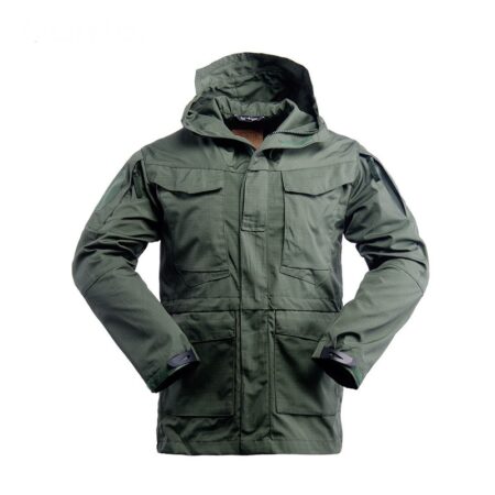 Outdoor Tactical Parka Field Olive Green Jacket – Unstoppable All-Weather Field Gear