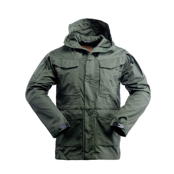 Outdoor Tactical Parka Field Olive Green Jacket – Unstoppable All-Weather Field Gear