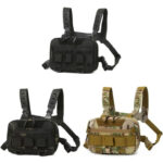 Tactical Chest Rig Bag – Lightweight & Durable Chest Pack for Outdoor, Hiking, Airsoft, and Utility Use