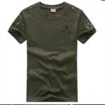 Tactical Utility T-Shirt – Comfortable Outdoor Style with Shoulder Pockets