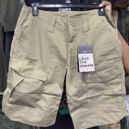 Han Wild Tactical Cargo Shorts for Men – Durable Outdoor Multi-Pocket Shorts