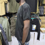 Outdoor Tactical Breathable Quick Dry Short Sleeve T-shirt (Black)