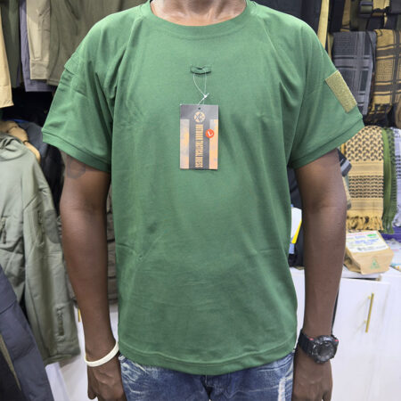 Outdoor Tactical Breathable Quick Dry Short Sleeve T-shirt (Green)