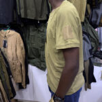 Outdoor Tactical Breathable Quick Dry Short Sleeve T-shirt (Brown)