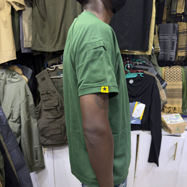 Outdoor Tactical Breathable Quick Dry Short Sleeve T-shirt (Green)