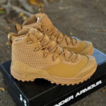 Under Armour Outdoor Boots – Lightweight, Durable & High-Performance Footwear (Desert Tan)