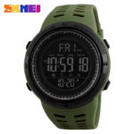 SKMEI Men Sport Watches Waterproof Shock Resistant Countdown Fashion Man Clock Watch Digital Wristwatches Relogio Masculino 1251 - Green