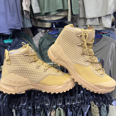 Under Armour Outdoor Boots – Lightweight, Durable & High-Performance Footwear (Desert Tan)
