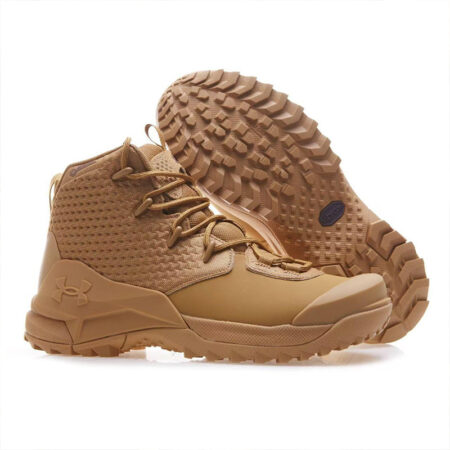 Under Armour Outdoor Boots – Lightweight, Durable & High-Performance Footwear (Desert Tan)