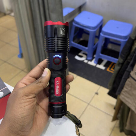 XA-B600 LED Rechargeable Flashlight – High Power USB Torch