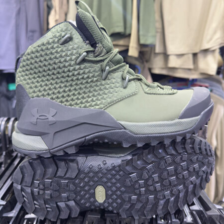Under Armour Outdoor Boots – Lightweight, Durable & High-Performance Footwear (Green)