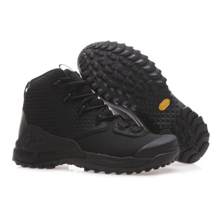 Under Armour Outdoor Boots – Lightweight, Durable & High-Performance Footwear (Black)