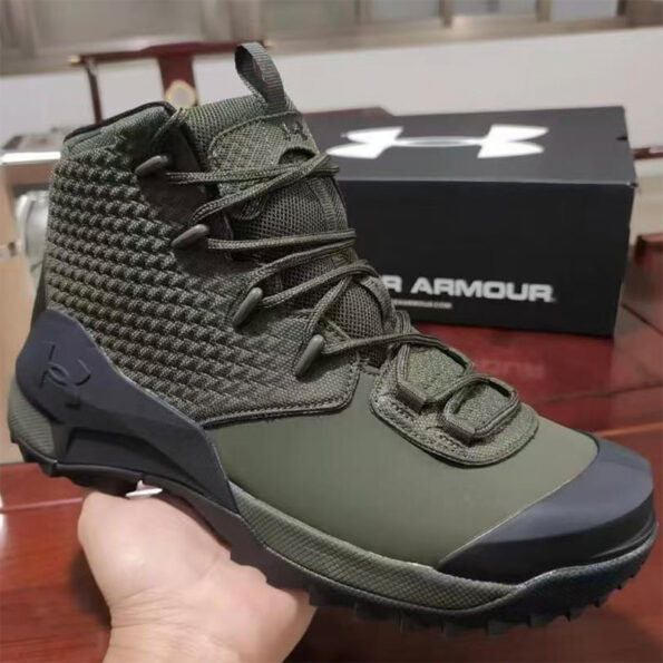 Under Armour Outdoor Boots – Lightweight, Durable & High-Performance Footwear (Green)