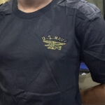 Tactical Utility T Shirt Comfortable Outdoor Style with Shoulder Pockets | Tactical T-Shirt Kenya (Black)