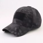 Tactical Utility Caps with Velcro Patch – Adjustable Outdoor & Everyday Wear Hats (Python Camo)
