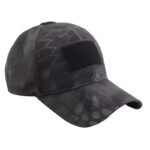 Tactical Utility Caps with Velcro Patch – Adjustable Outdoor & Everyday Wear Hats (Python Camo)