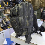 20L Tactical Rucksack – Outdoor Sport 3P Nylon Backpack for Hiking & Travel (Black Camo) | Kel-Tech Tacticals