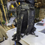 20L Tactical Rucksack – Outdoor Sport 3P Nylon Backpack for Hiking & Travel (Black Camo) | Kel-Tech Tacticals