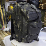 20L Tactical Rucksack – Outdoor Sport 3P Nylon Backpack for Hiking & Travel (Black Camo) | Kel-Tech Tacticals