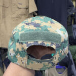 Tactical Utility Caps with Velcro Patch – Adjustable Outdoor & Everyday Wear Hats (Woodland Digital Camo))